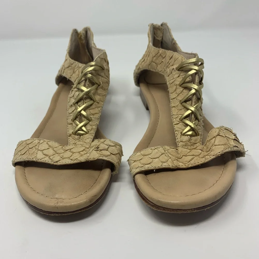 House of Harlow 1960 Samantha sandal gold‎ 6